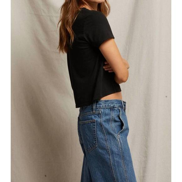 NEW PERFECTWHITETEE springsteen cotton tee in true black - Picture 2 of 4